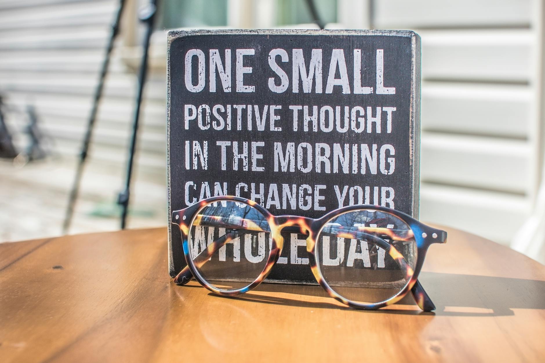 Focus on the positive