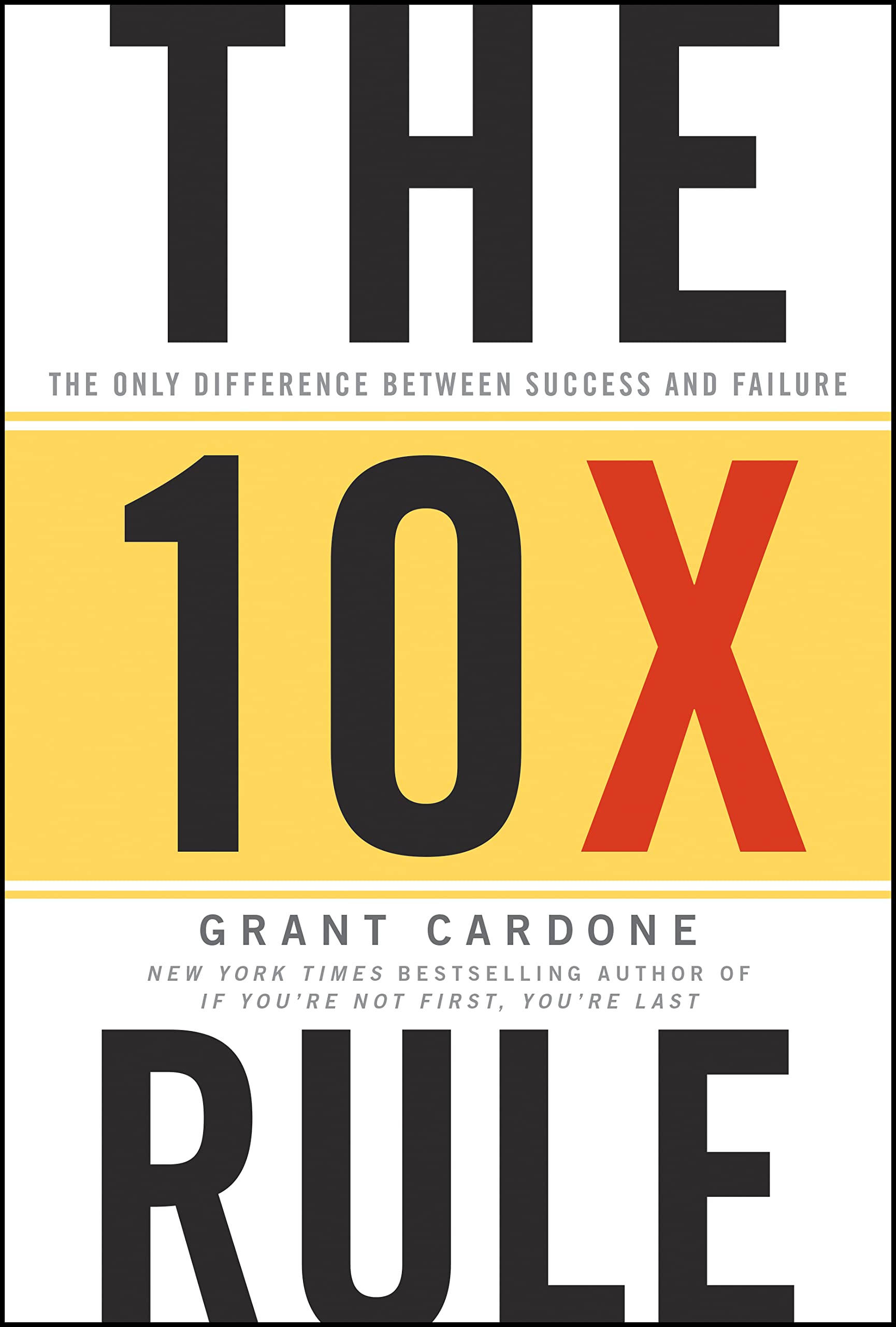 Unlocking Success: A Comprehensive Review of the 10X Rule That Will Transform Your Mindset